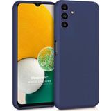 Microsonic Samsung Galaxy A13 Matte Silicone Lacivert Kılıf