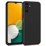 Microsonic Samsung Galaxy A13 Matte Silicone Siyah Kılıf
