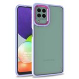 Microsonic Samsung Galaxy A22 4G Bright Planet Lila Kılıf