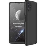 Microsonic Samsung Galaxy A22 Double Dip 360 Protective Siyah Kılıf