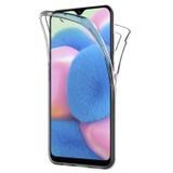Microsonic Samsung Galaxy A30S 6 Tarafı Tam Full Koruma 360 Clear Soft Şeffaf Kılıf