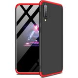 Microsonic Samsung Galaxy A30S Double Dip 360 Protective Siyah Kırmızı Kılıf
