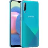 Microsonic Samsung Galaxy A30S Transparent Soft Şeffaf Beyaz Kılıf