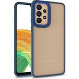 Microsonic Samsung Galaxy A32 4G Bright Planet Lacivert Kılıf