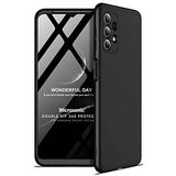 Microsonic Samsung Galaxy A32 4g Double Dip 360 Protective Siyah Kılıf