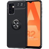Microsonic Samsung Galaxy A32 4G Kickstand Ring Holder Siyah Kılıf