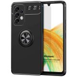 Microsonic Samsung Galaxy A33 5G Kickstand Ring Holder Kırmızı Cep Telefonu Kılıfı
