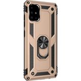 Microsonic Samsung Galaxy A51 Gold Military Ring Holder Kılıf