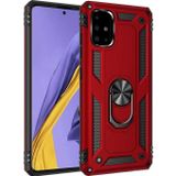 Microsonic Samsung Galaxy A51 Kırmızı Military Ring Holder Kılıf