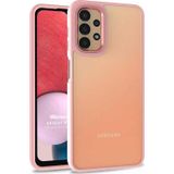 Microsonic Samsung Galaxy A52 Bright Planet Rose Gold Kılıf
