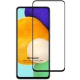 Microsonic Samsung Galaxy A52S Tam Kaplayan Temperli Siyah Cam Ekran Koruyucu