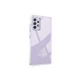 Microsonic Samsung Galaxy A52S Transparent Soft Beyaz Kılıf