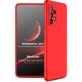 Microsonic Samsung Galaxy A53 5G Double Dip 360 Protective Kırmızı Kılıf