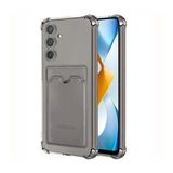 Microsonic Samsung Galaxy A54 Card Slot Shock Siyah Kılıf