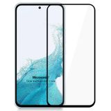 Microsonic Samsung Galaxy A54 Tam Kaplayan Temperli Siyah Cam Ekran Koruyucu