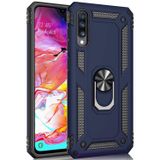 Microsonic Samsung Galaxy A70 Military Ring Holder Lacivert Kılıf