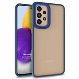 Microsonic Samsung Galaxy A72 Bright Planet Lacivert Kılıf