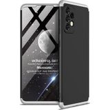 Microsonic Samsung Galaxy A72 Double Dip 360 Protective Siyah Gri Kılıf