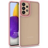 Microsonic Samsung Galaxy A73 5G Bright Planet Rose Gold Cep Telefonu Kılıf