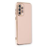 Microsonic Samsung Galaxy A73 5G Olive Plated Pembe Kılıf