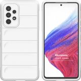 Microsonic Samsung Galaxy A73 5G Oslo Prime Beyaz Cep Telefonu Kılıf