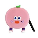 Microsonic Samsung Galaxy Buds 2 için Kılıf Cartoon Figürlü Silikon Crtn-Fgr-Elm-Pmb [Buds 2 ile Uyumlu Kılıf - Pembe]
