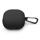 Microsonic Samsung Galaxy Buds 2 için Mat Silikon Kılıf Siyah [Buds 2 ile Uyumlu Kılıf - Siyah]