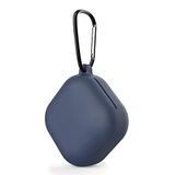 Microsonic Samsung Galaxy Buds 2 Pro için Kılıf Askılı Mat Silikon Lacivert [Buds 2 Pro ile Uyumlu Kılıf - Lacivert]