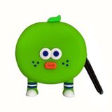 Microsonic Samsung Galaxy Buds 2 Pro için Kılıf Cartoon Figürlü Silikon Crtn-Fgr-Elm-Ysl [Buds 2 Pro ile Uyumlu Kılıf - Yeşil]