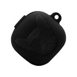 Microsonic Samsung Galaxy Buds Live French Bulldog Siyah Kılıf