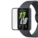 Microsonic Samsung Galaxy Fit 3 Tam Kaplayan Nano Cam Ekran Koruyucu Siyah [Galaxy Fit 3 ile Uyumlu Ekran Koruyucu - Siyah]