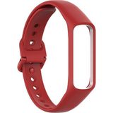 Microsonic Samsung Galaxy Fit E R375 Silikon Kırmızı Kordon