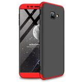 Microsonic Samsung Galaxy J4 Double Dip 360 Protective Siyah Kırmızı Kılıf