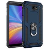 Microsonic Samsung Galaxy J4 Plus Military Ring Holder Lacivert Kılıf
