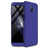 Microsonic Samsung Galaxy J6 Double Dip 360 Protective Lacivert Kılıf