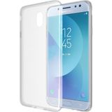 Microsonic Samsung Galaxy J7 Pro Transparent Soft Beyaz Cep Telefonu Kılıfı
