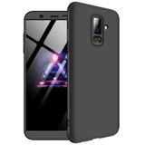 Microsonic Samsung Galaxy J8 için Kılıf Double Dip 360 Protective Siyah [Galaxy J8 ile Uyumlu Kılıf - Siyah]