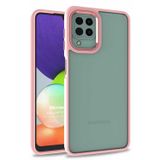 Microsonic Samsung Galaxy M12 Bright Planet Rose Gold Cep Telefonu Kılıfı