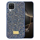 Microsonic Samsung Galaxy M12 için Kılıf Cosmic Shine Lacivert [Galaxy M12 ile Uyumlu Kılıf - Lacivert]