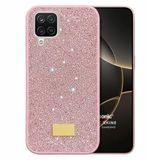 Microsonic Samsung Galaxy M12 için Kılıf Cosmic Shine Pembe [Galaxy M12 ile Uyumlu Kılıf - Pembe]