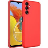 Microsonic Samsung Galaxy M14 Groovy Soft Kırmızı Kılıf