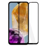 Microsonic Samsung Galaxy M15 Tam Kaplayan Temperli Cam Ekran Koruyucu Siyah [Galaxy M15 ile Uyumlu Ekran Koruyucu - Siyah]