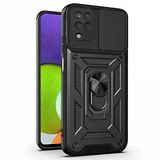 Microsonic Samsung Galaxy M22 için Kılıf Impact Resistant Siyah [Galaxy M22 ile Uyumlu Kılıf - Siyah]