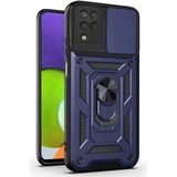Microsonic Samsung Galaxy M22 Impact Resistant Lacivert Kılıf