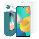 Microsonic Samsung Galaxy M22 Screen Protector Nano Glass 3 Adet Cam Ekran Koruyucu