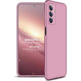 Microsonic Samsung Galaxy M23 Double Dip 360 Protective Rose Gold Cep Telefonu Kılıfı