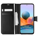 Microsonic Samsung Galaxy M23 için Kılıf Delux Leather Wallet Siyah [Galaxy M23 ile Uyumlu Kılıf - Siyah]