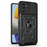 Microsonic Samsung Galaxy M23 için Kılıf Impact Resistant Siyah [Galaxy M23 ile Uyumlu Kılıf - Siyah]