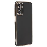 Microsonic Samsung Galaxy M23 için Kılıf Olive Plated Siyah [Galaxy M23 ile Uyumlu Kılıf - Siyah]