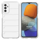 Microsonic Samsung Galaxy M23 için Kılıf Oslo Prime Beyaz [Galaxy M23 ile Uyumlu Kılıf - Beyaz]
